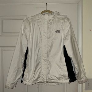 North Face Rain Jacket - White